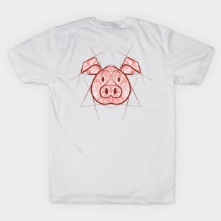 Pig - Chinese Zodiac - Animal Drawing T-Shirt